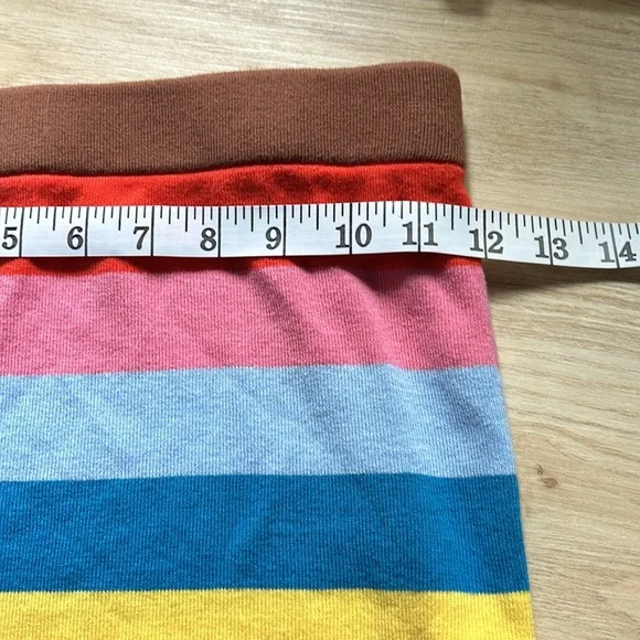 KULE Striped Knit Mini Skirt. Size XS - Picture 5 of 7